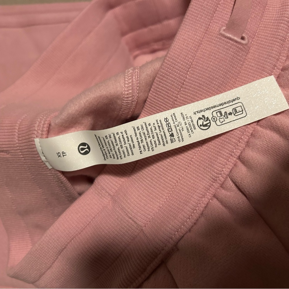 Lululemon Scuba mid-rise wide leg pant pink haze XS NWT - Picture 6 of 6